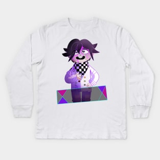 Kokichi Oma Kids Long Sleeve T-Shirt